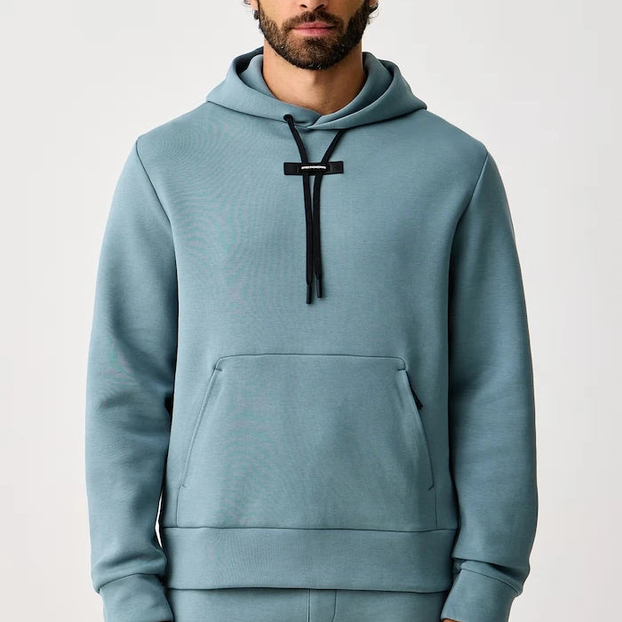 Pamuklu erkek kapüşonlu sweatshirt Focus Tech