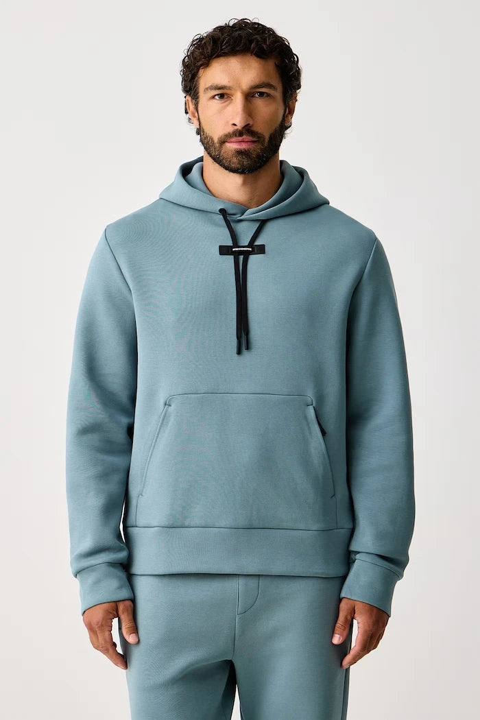 Pamuklu erkek kapüşonlu sweatshirt Focus Tech