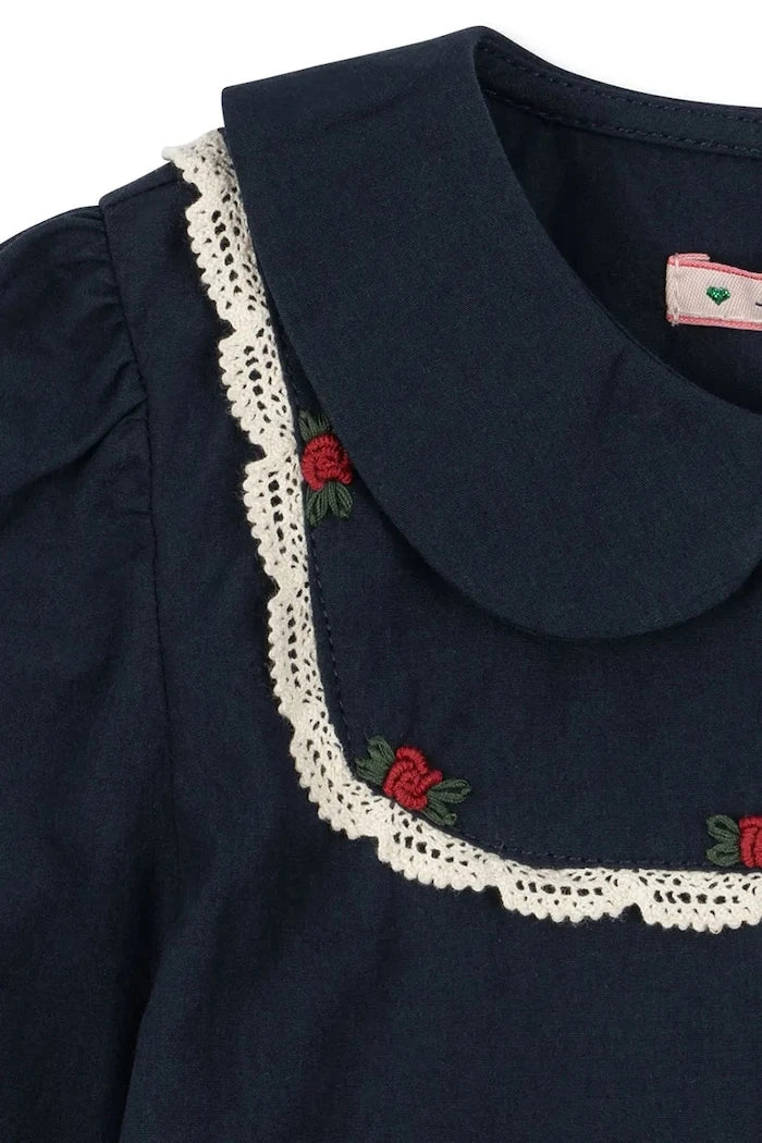 Konges Sløjd EMMY SHIRT GOTS Çocuk Pamuk Gömlek