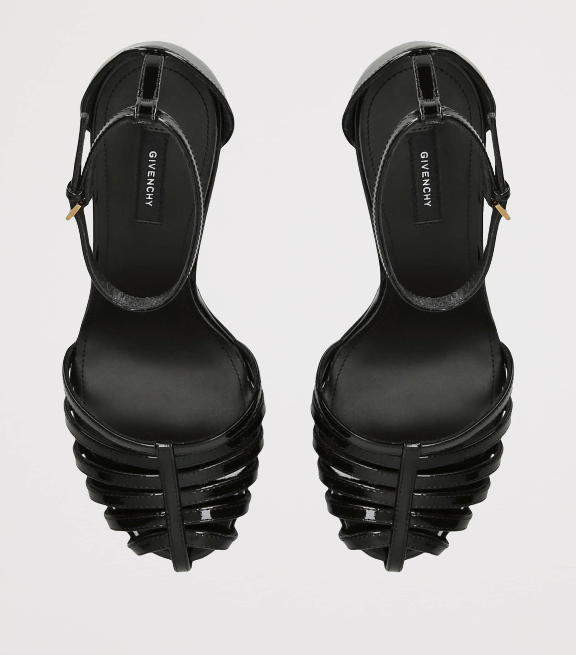 Givenchy Leather Cage Sandals 95