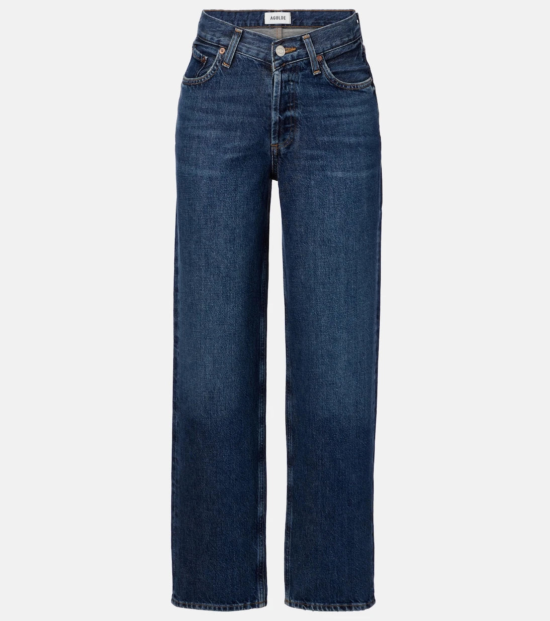 Agolde - V-Waist Baggy straight jeans