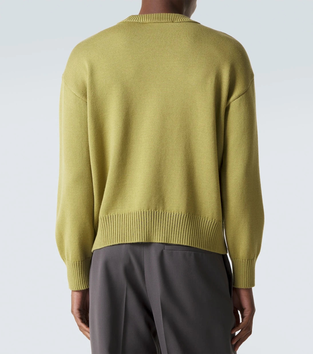 Ami Paris - Ami de Cœur wool and cotton sweater