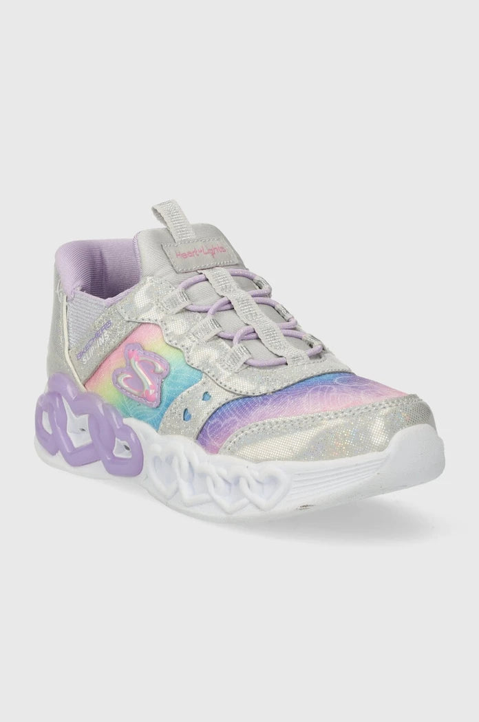 Детски маратонки Skechers INFINITE HEART LIGHTS ETERNAL SHIMMER
