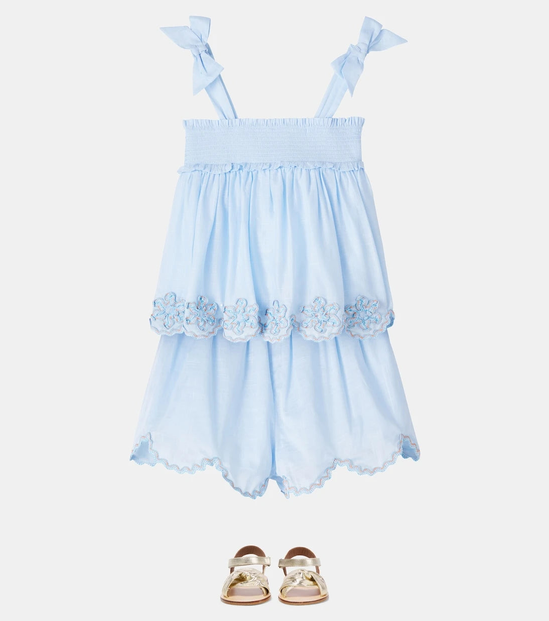 Zimmermann Kids - Cascadian cotton shorts
