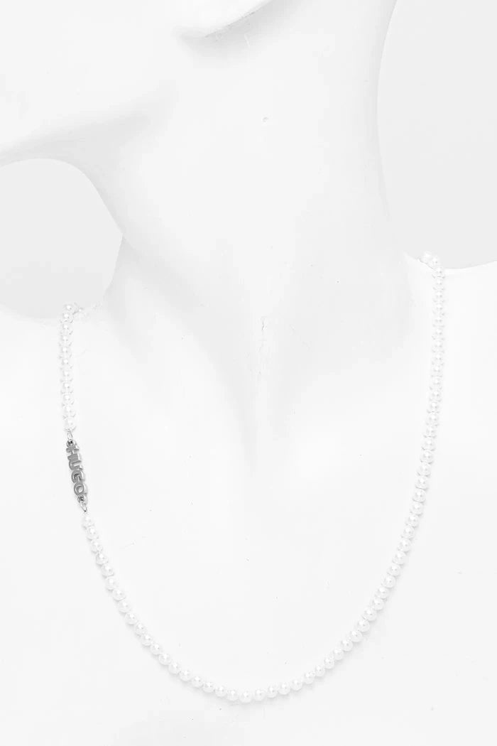 Колие HUGO E-SMALLPEARL-NEC