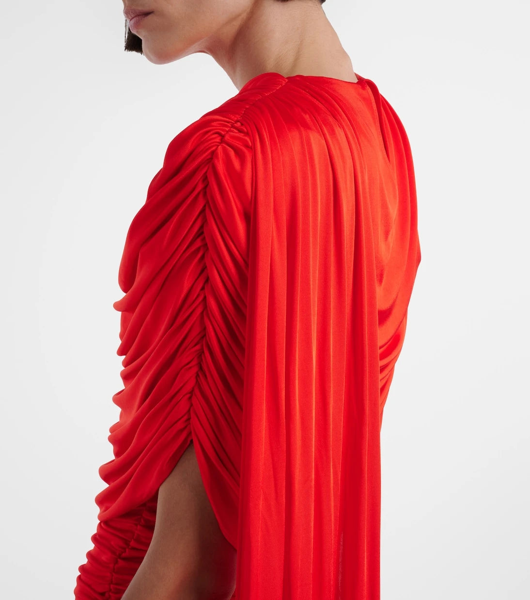 The New Arrivals Ilkyaz Ozel - Khara draped minidress