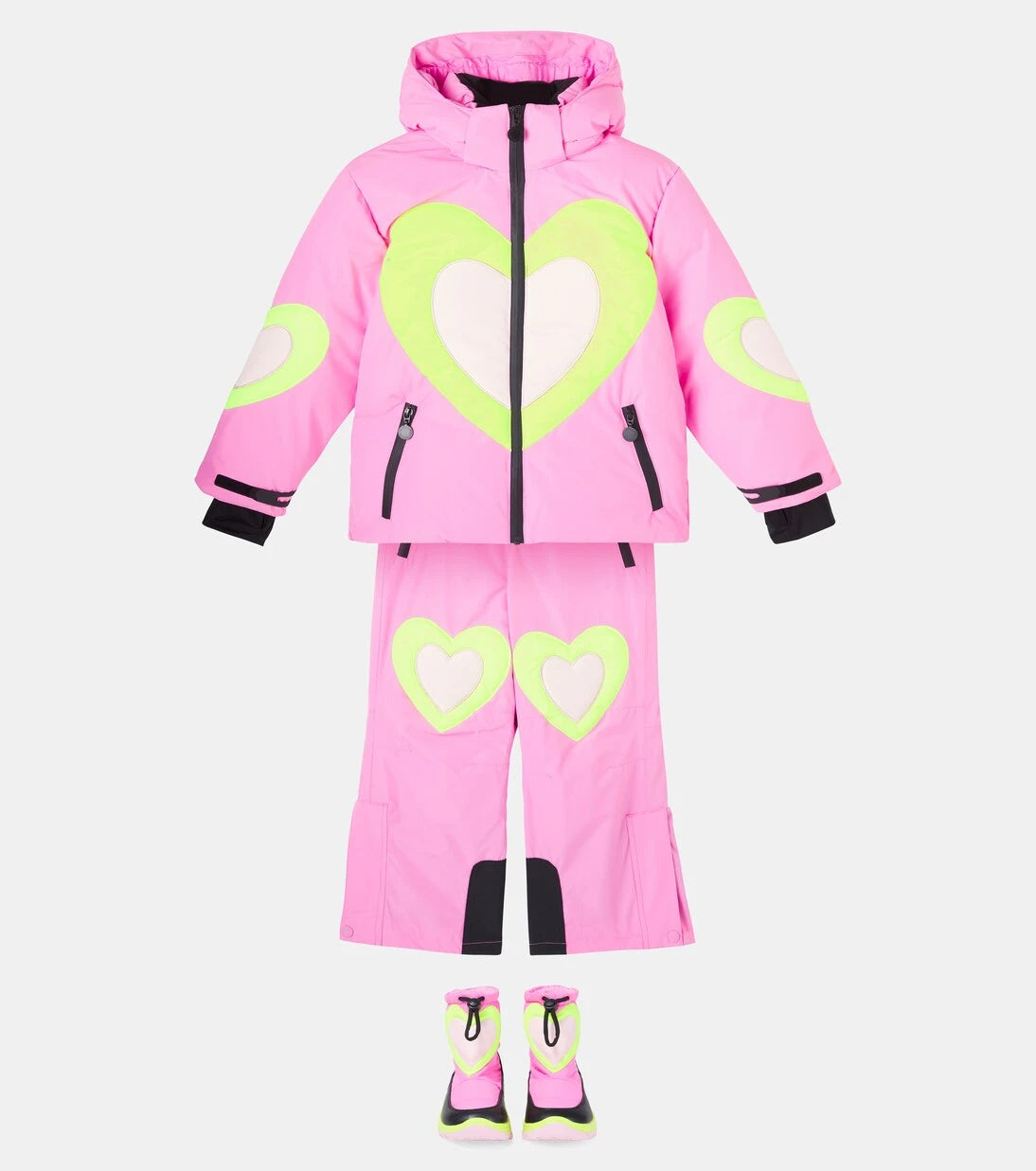 Stella McCartney Kids - Colorblocked snow boots