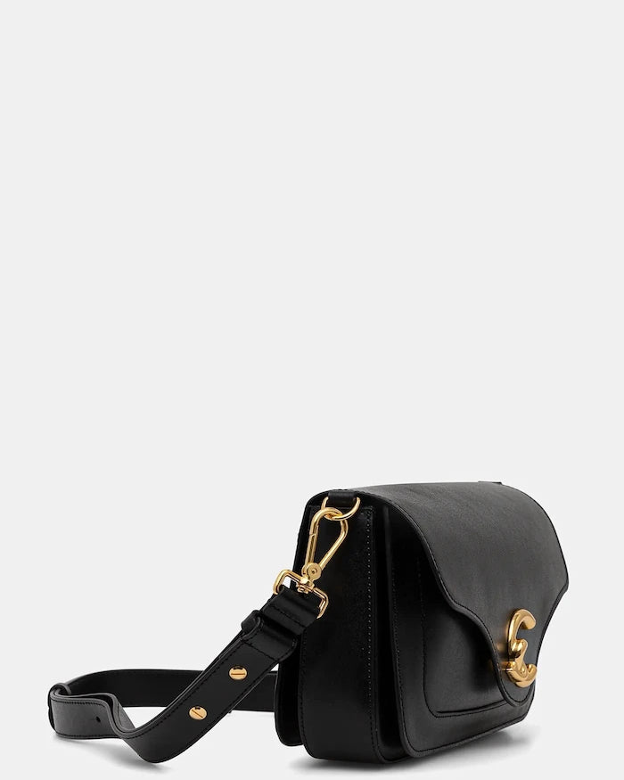 Кожена чанта Coccinelle COCCINELLE C-ME CALF