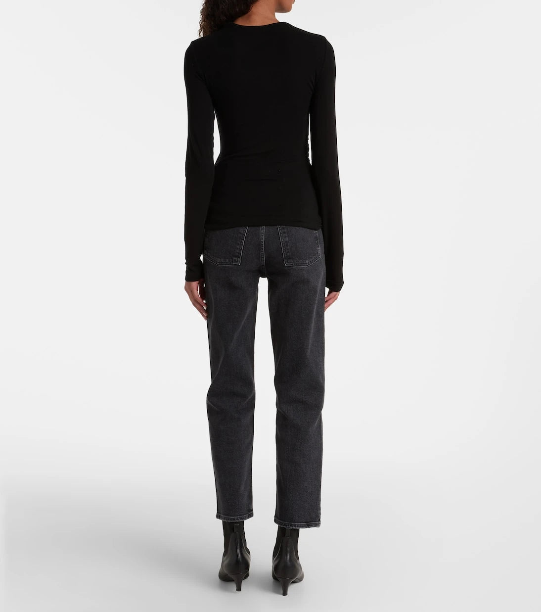 Agolde - Eve draped T-shirt