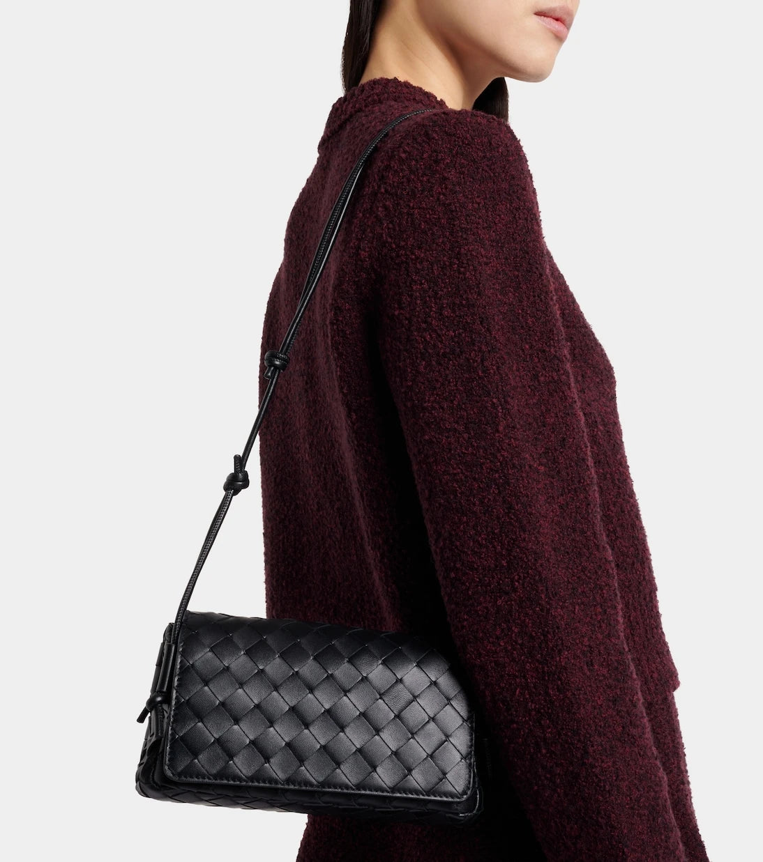 Bottega Veneta - Notturno leather crossbody bag