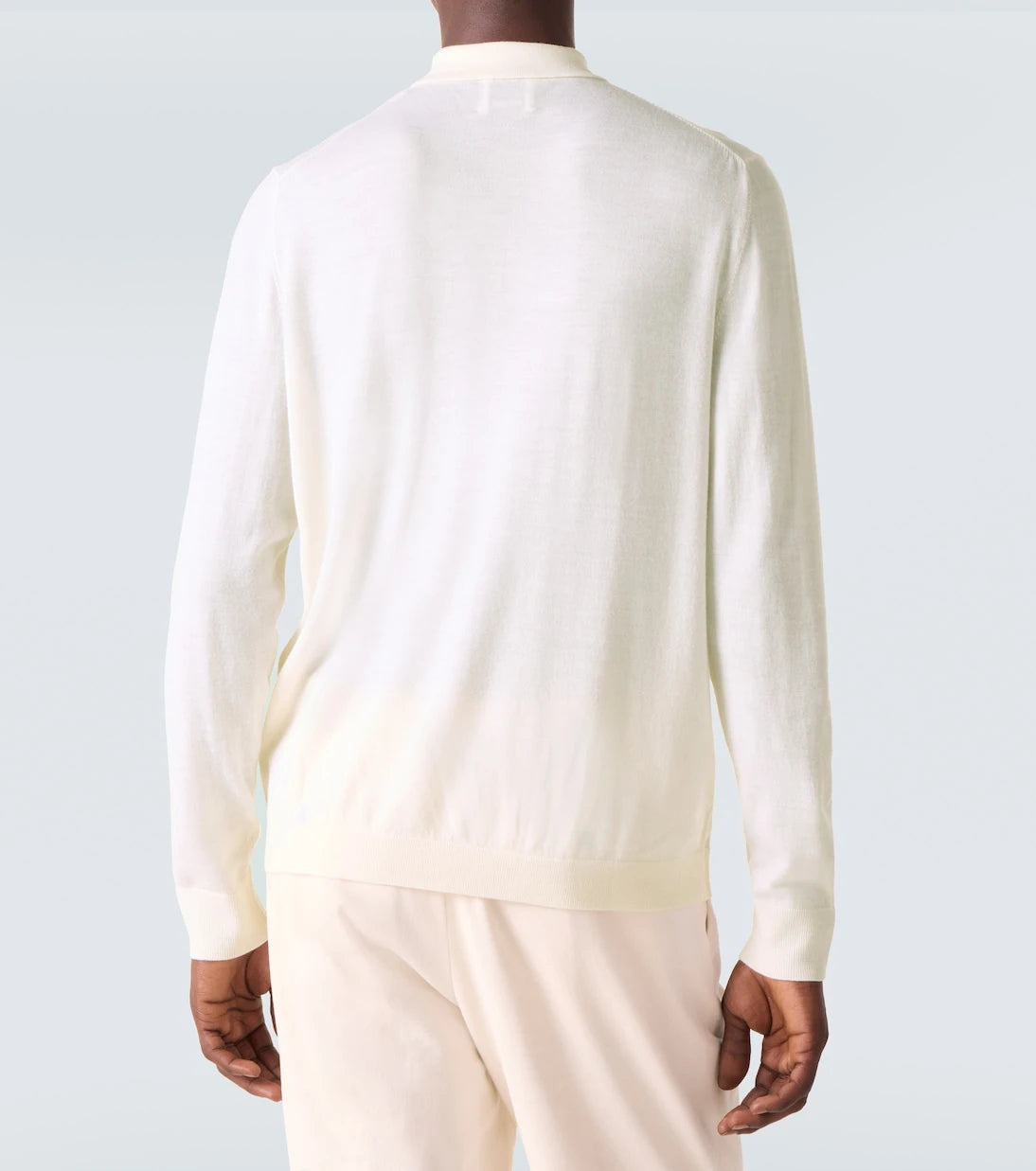 Allude - Virgin wool polo sweater