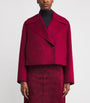 Red Wool-Cashmere Delano Coat
