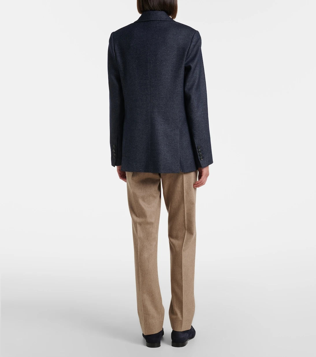 Eleventy - Wool and cashmere tapered pants