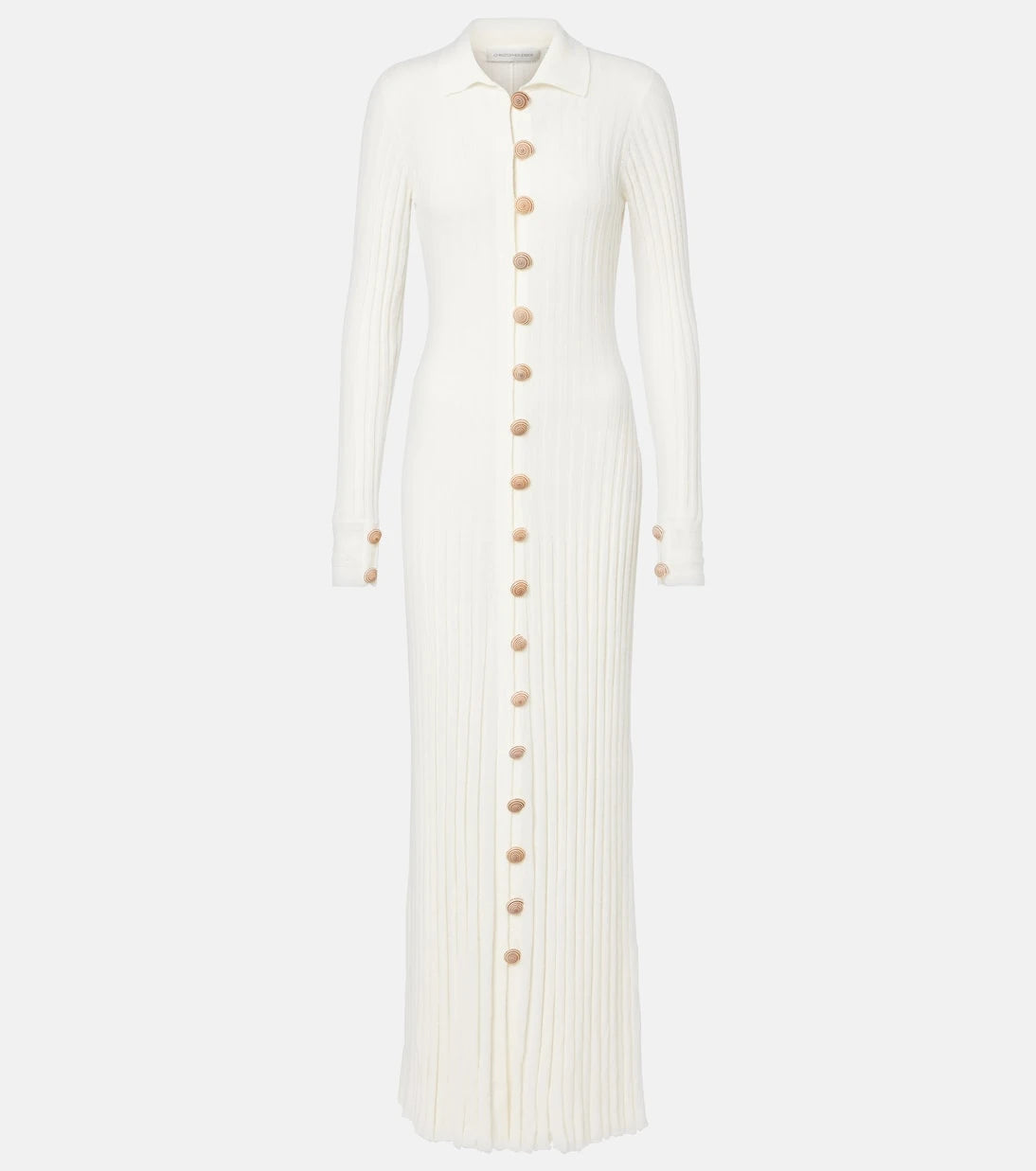 Christopher Esber - Sundial Shell cotton-blend maxi dress