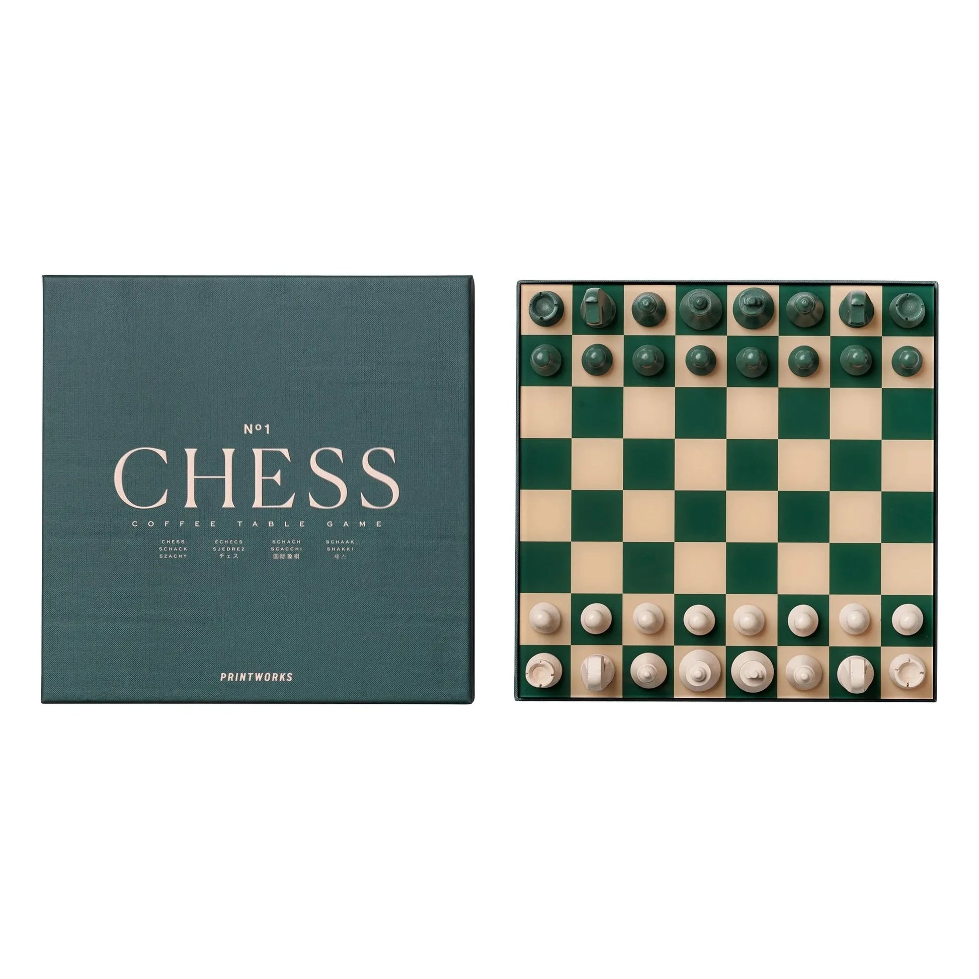 PrintWorks - Chess game | Dark green