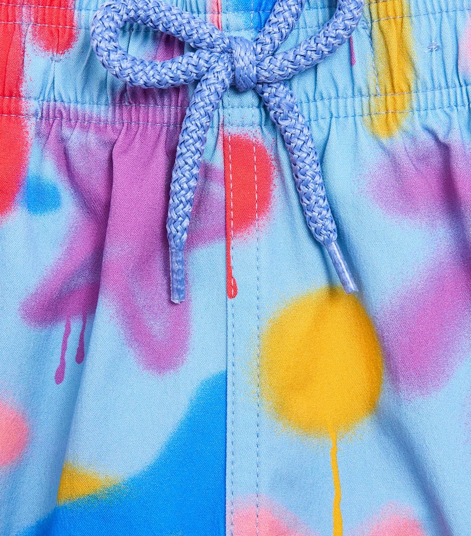 Palm Angels Kids x Vilebrequin Palms Spray Swim Shorts (4-12+ Years)