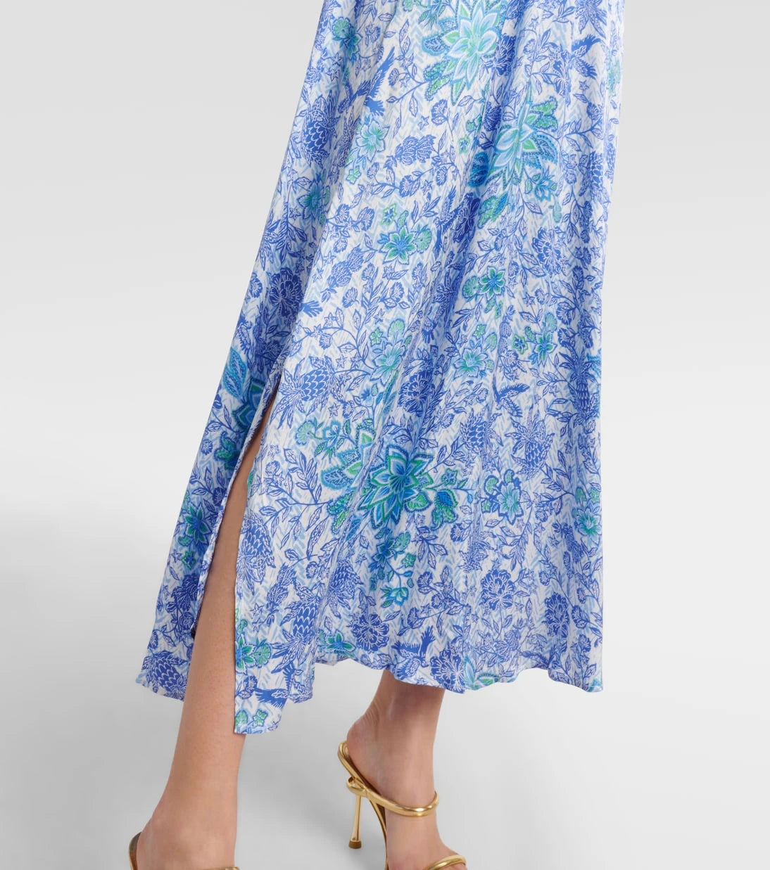 Poupette St Barth - Printed midi dress