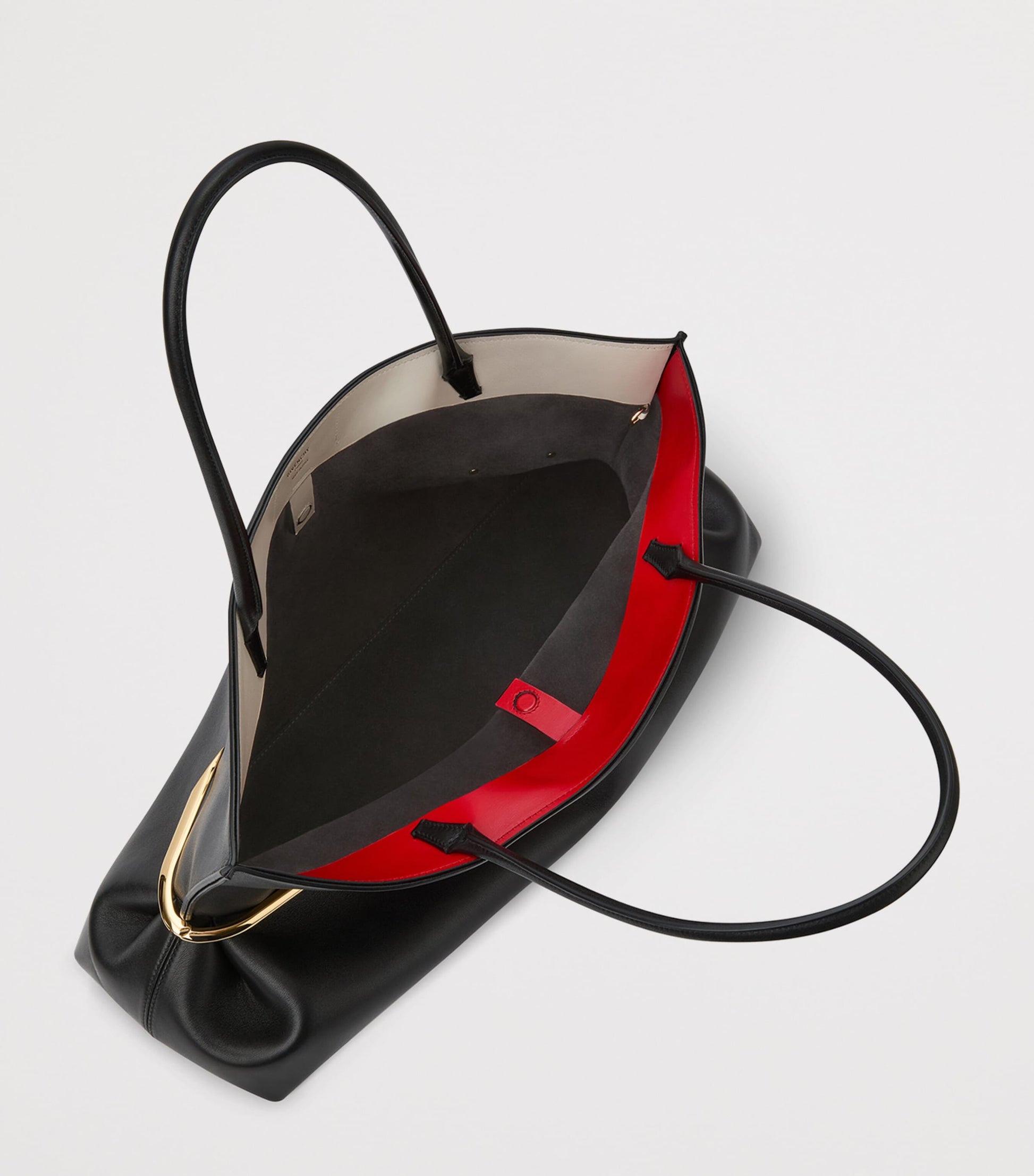 Givenchy Leather Pinch East-West Tote Bag