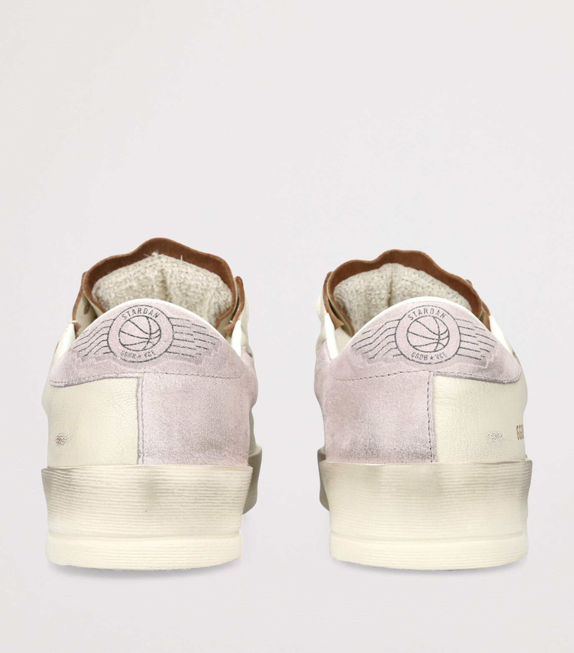 Golden Goose White Leather Stardan Sneakers