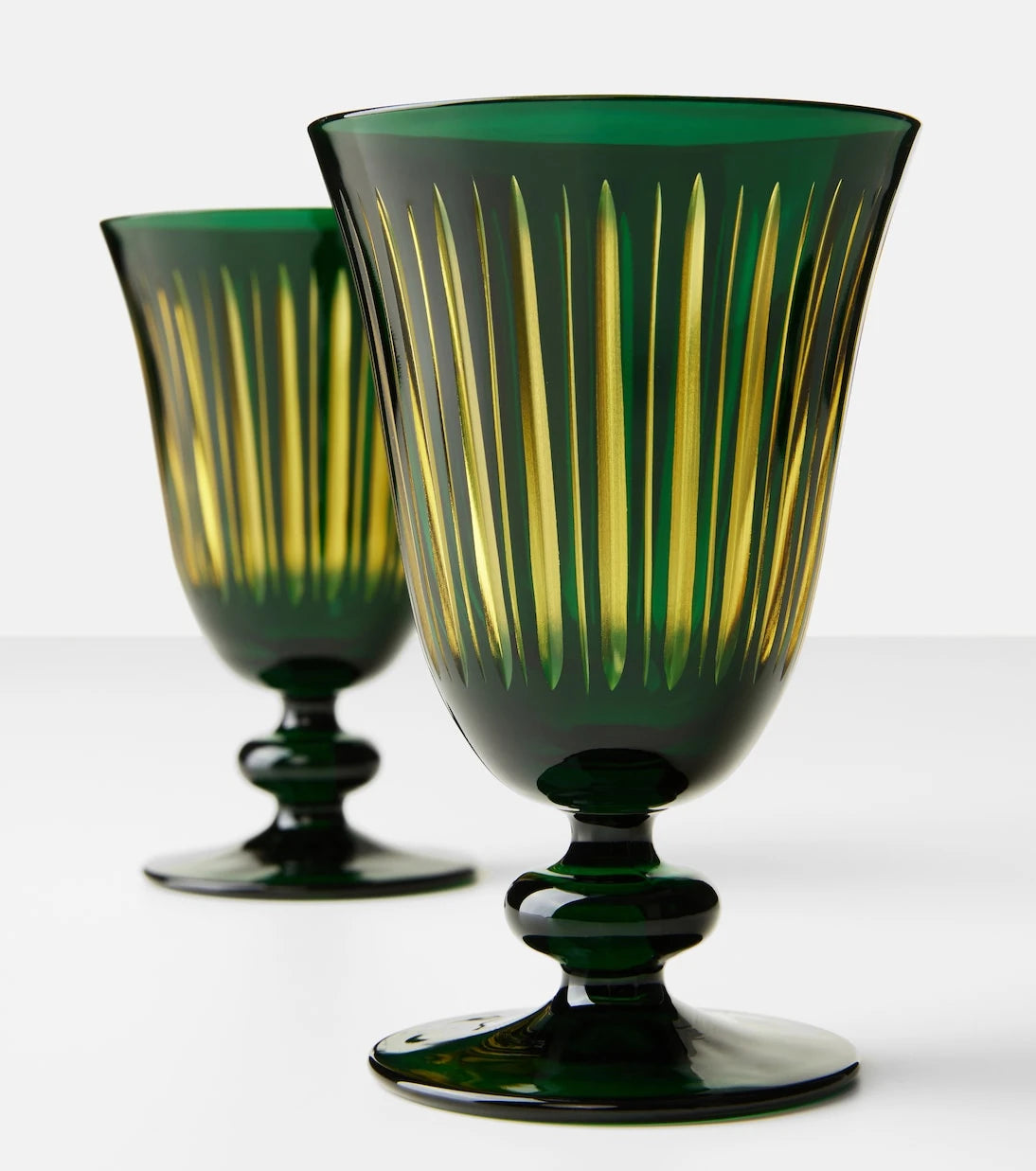 L'Objet - Prism set of 4 wine glasses
