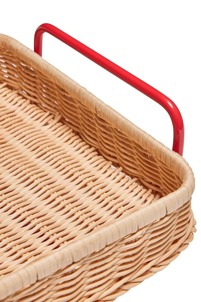 Декоративен поднос Hübsch Splint 42 x 27 x 10 cm