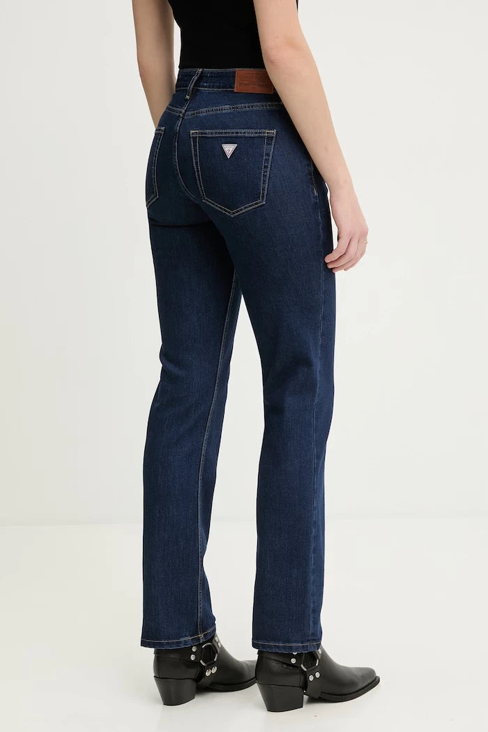 Guess Jeans straight kadın kot pantolon