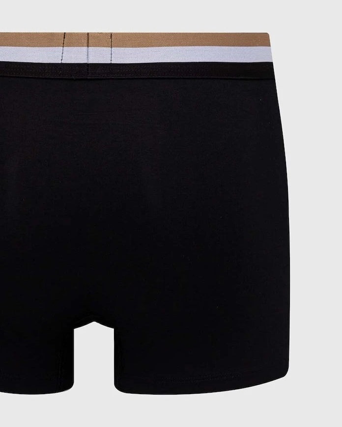 BOSS Erkek Pamuklu Boxer Trunk 3P Motion 3'lü