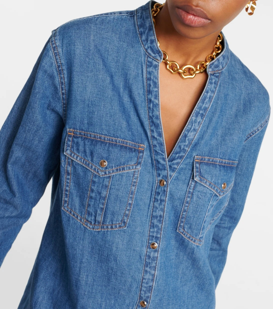 Veronica Beard - Emira denim shirt