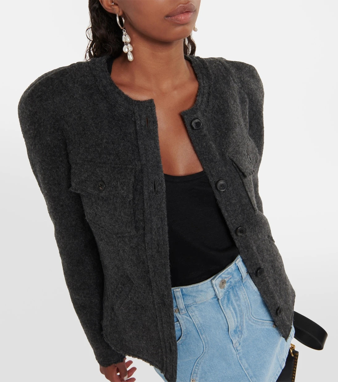 Marant Etoile - Nelly tweed jacket