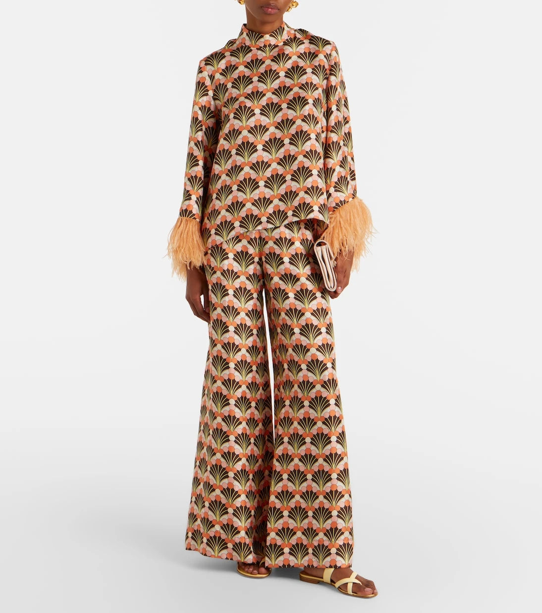 Manolo Blahnik - صنادل Susa الجلدية