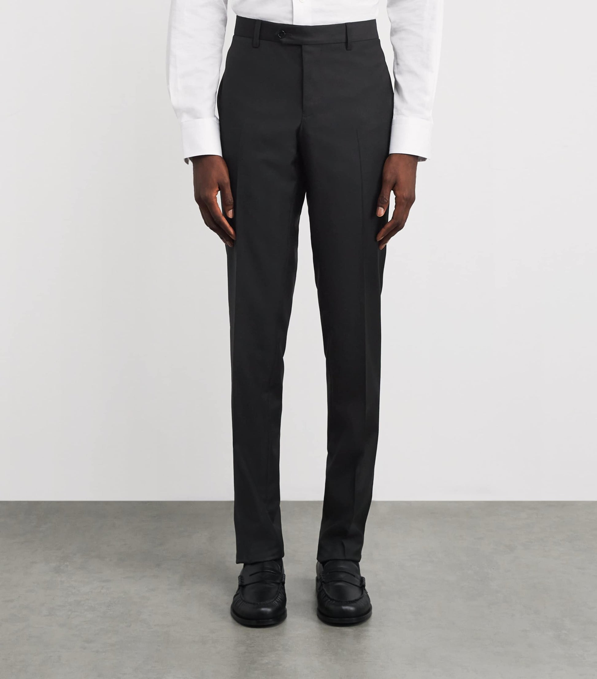Virgin Wool Tailored Trousers
