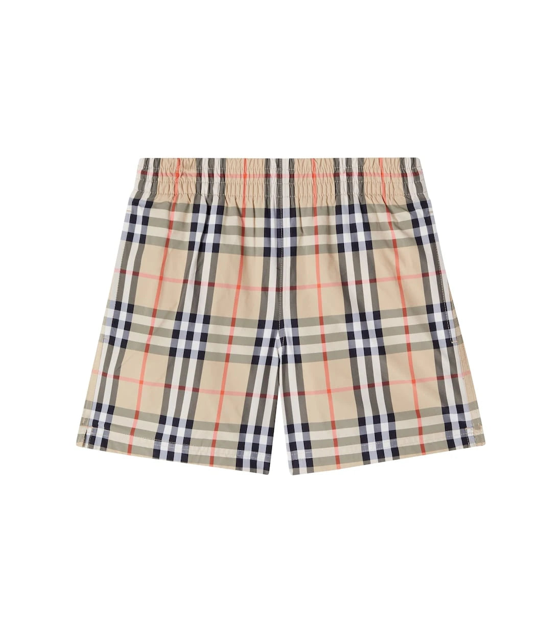 Burberry Kids - Burberry Check swim trunks