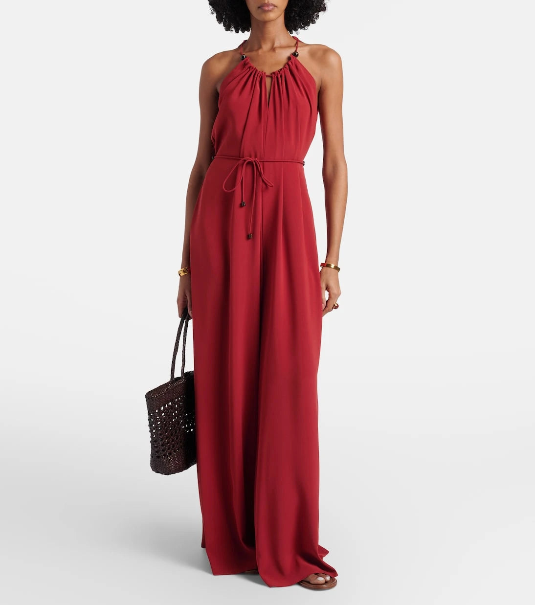 Max Mara - جمبسوت ألامارو بياقة هالتر