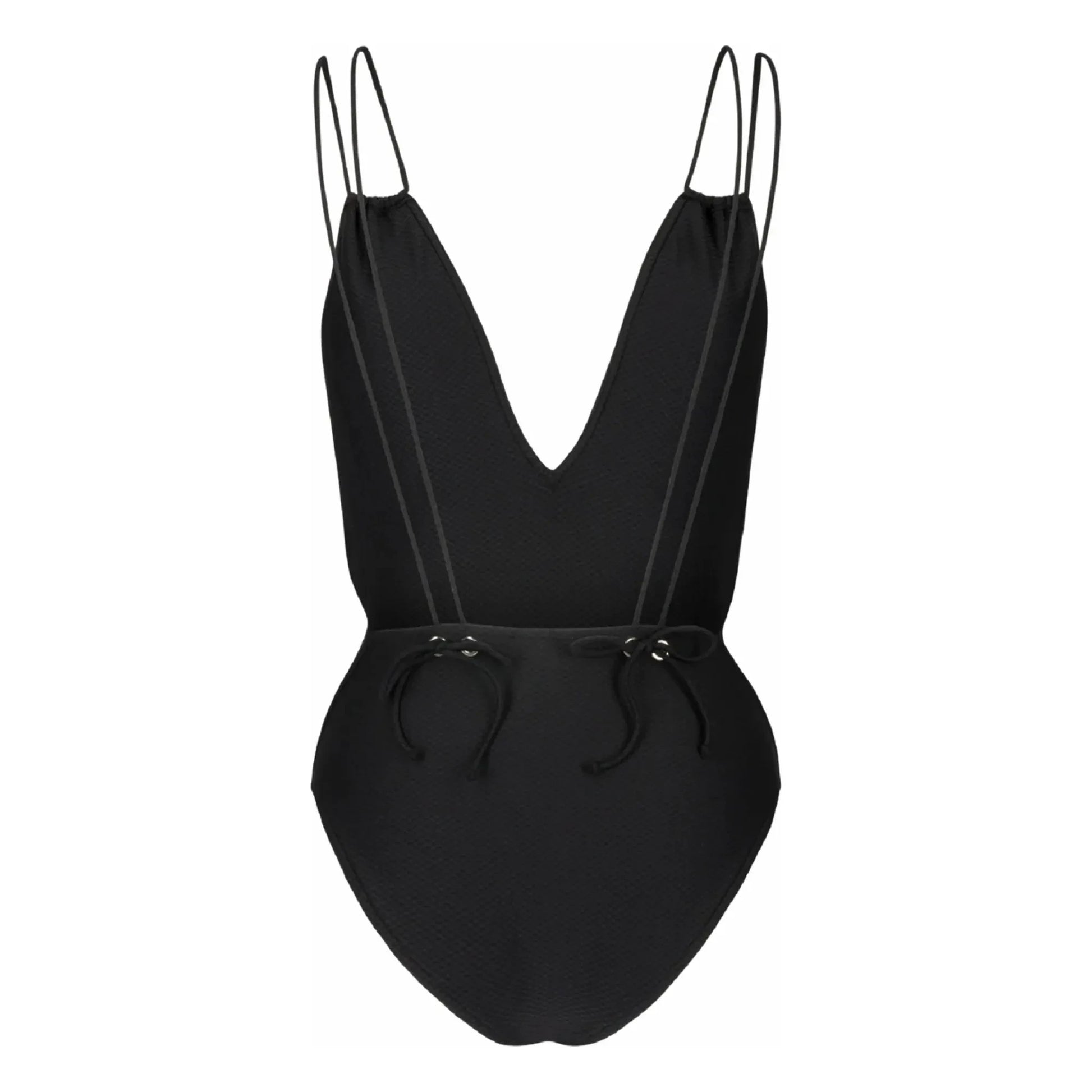 Anja Paris - Le Piccolo Honeycomb 1-piece swimsuit | Black