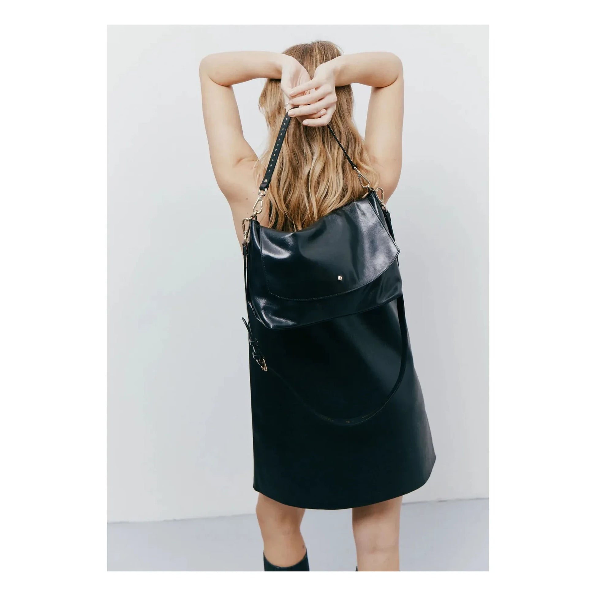 herbert frère soeur - Le Benson Parma Leather Bag | Black