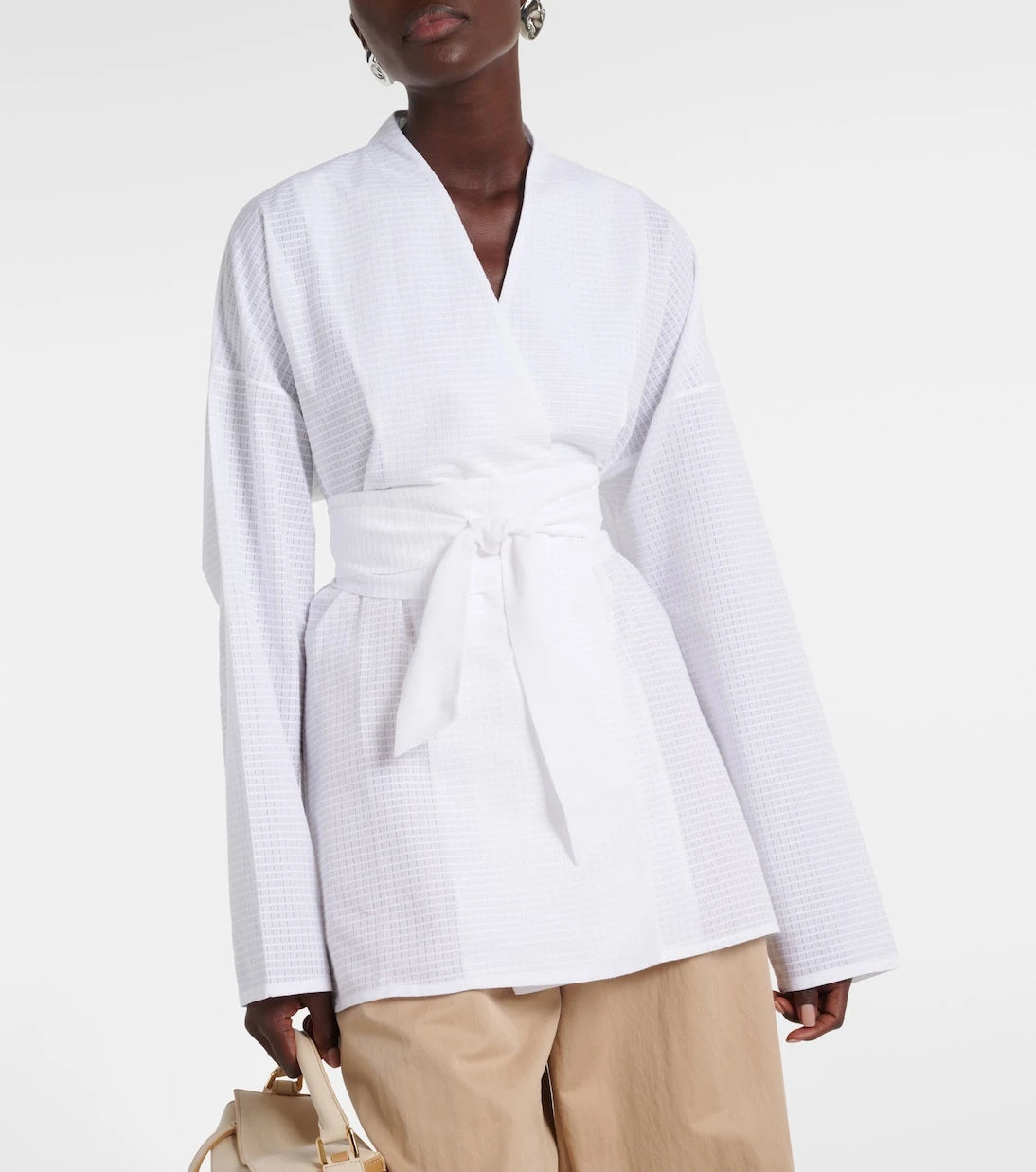 Tove - Arya cotton wrap top