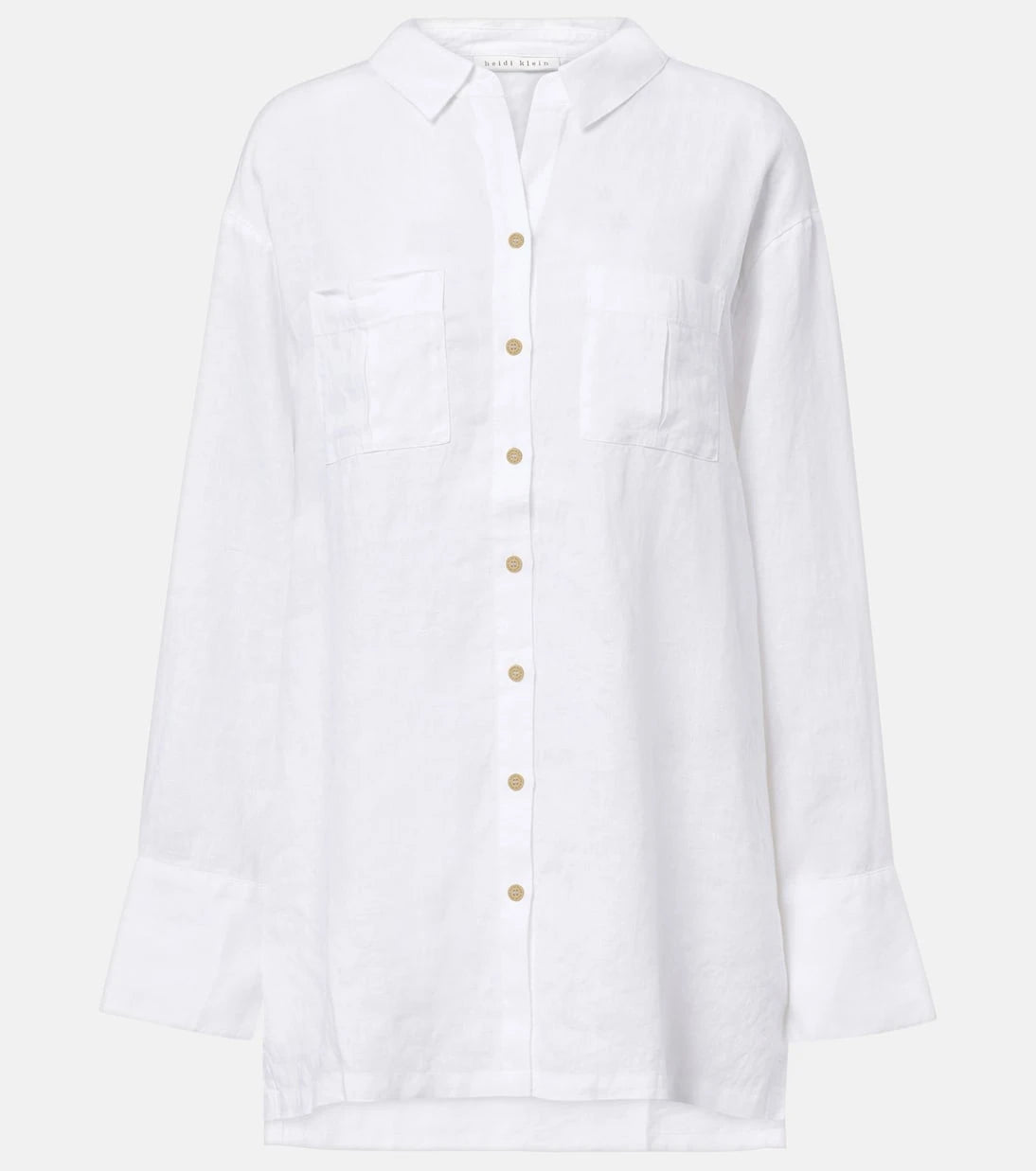 Heidi Klein - White Bay linen shirt