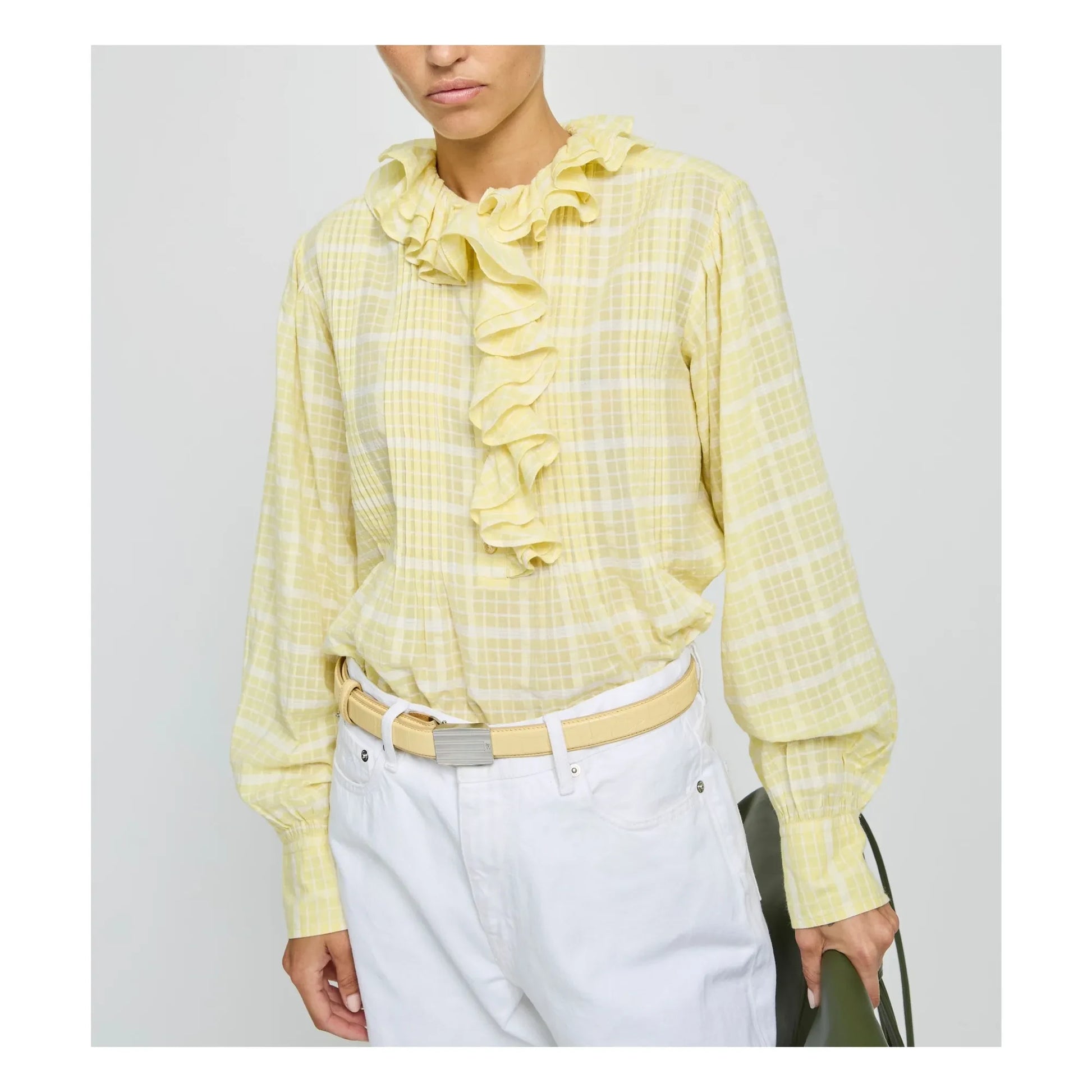 Laurence Bras - Phibi Cotton Blouse | Yellow