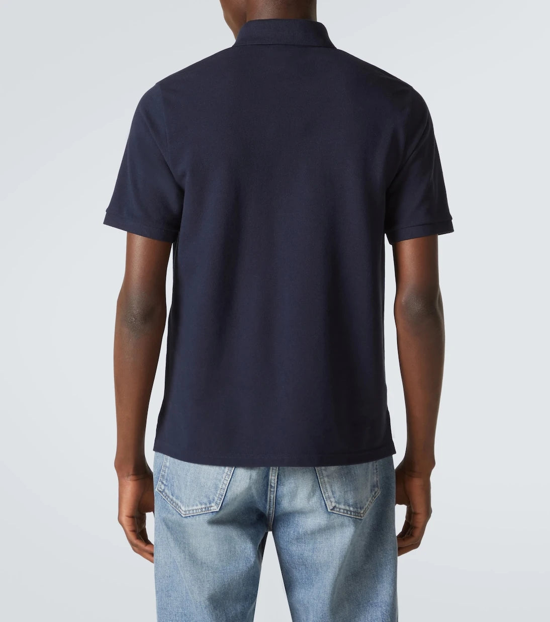 Saint Laurent - Cotton-blend polo shirt
