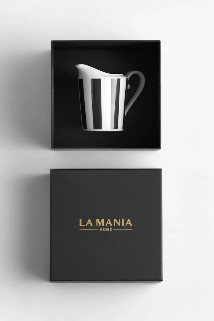 Кана за мляко La Mania Stripes 200 ml