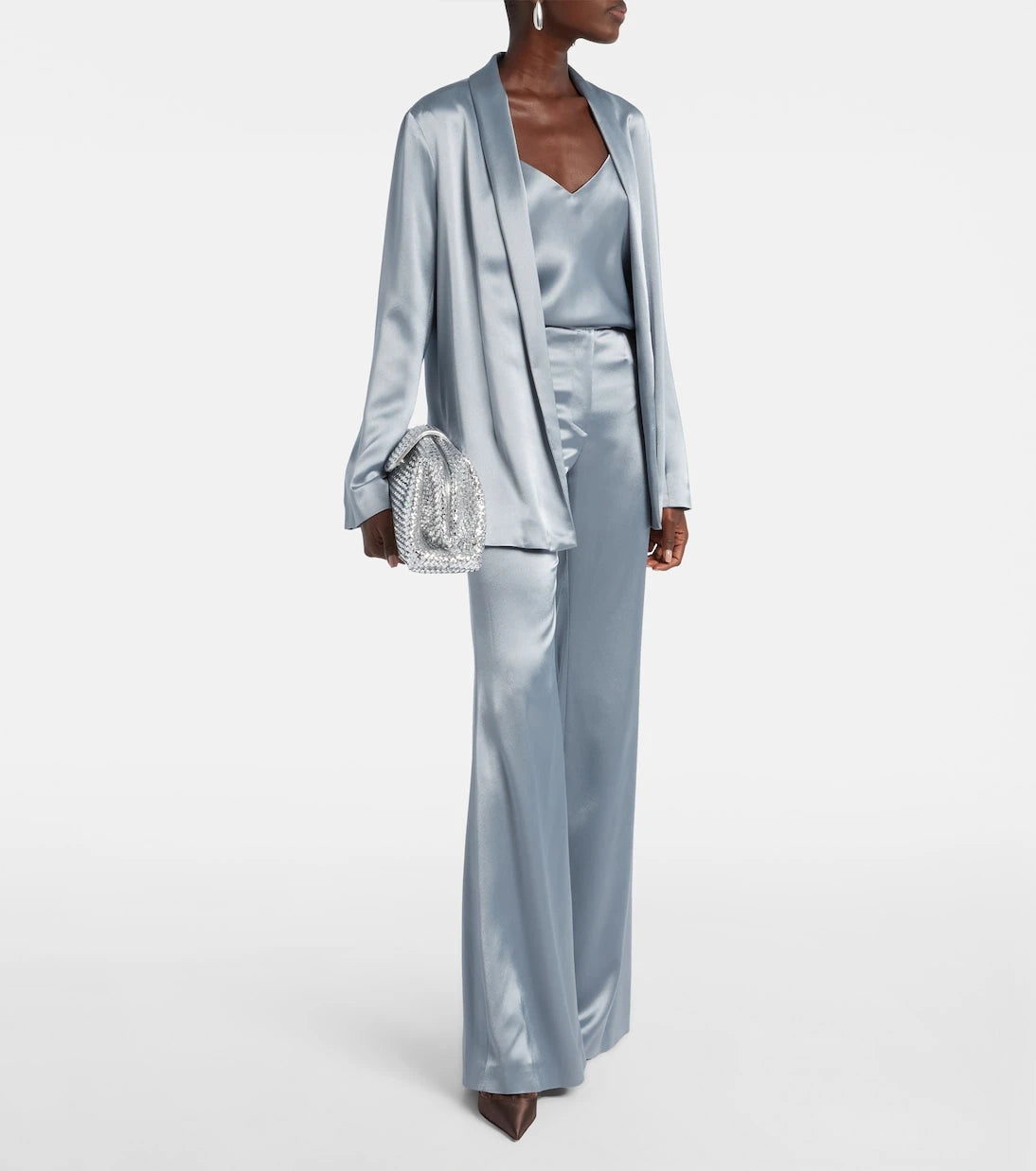 Galvan - Julianne satin blazer
