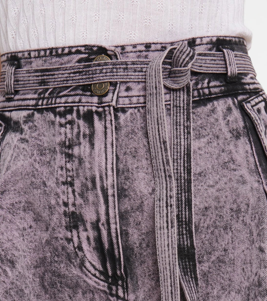 Ulla Johnson - Alec high-rise denim shorts