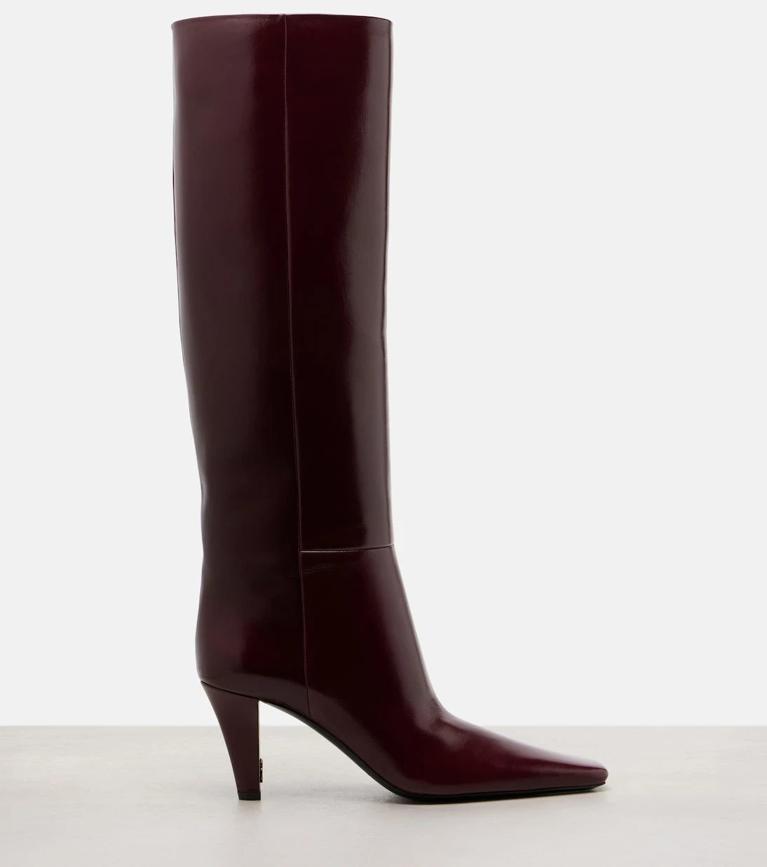 Saint Laurent - Jill 75 leather knee-high boots