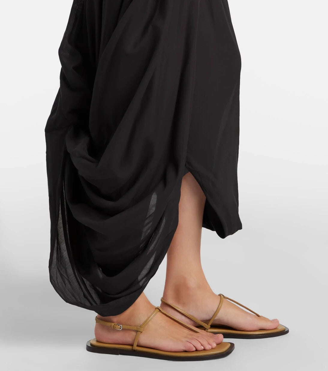 Toteme - Cocoon jersey midi dress