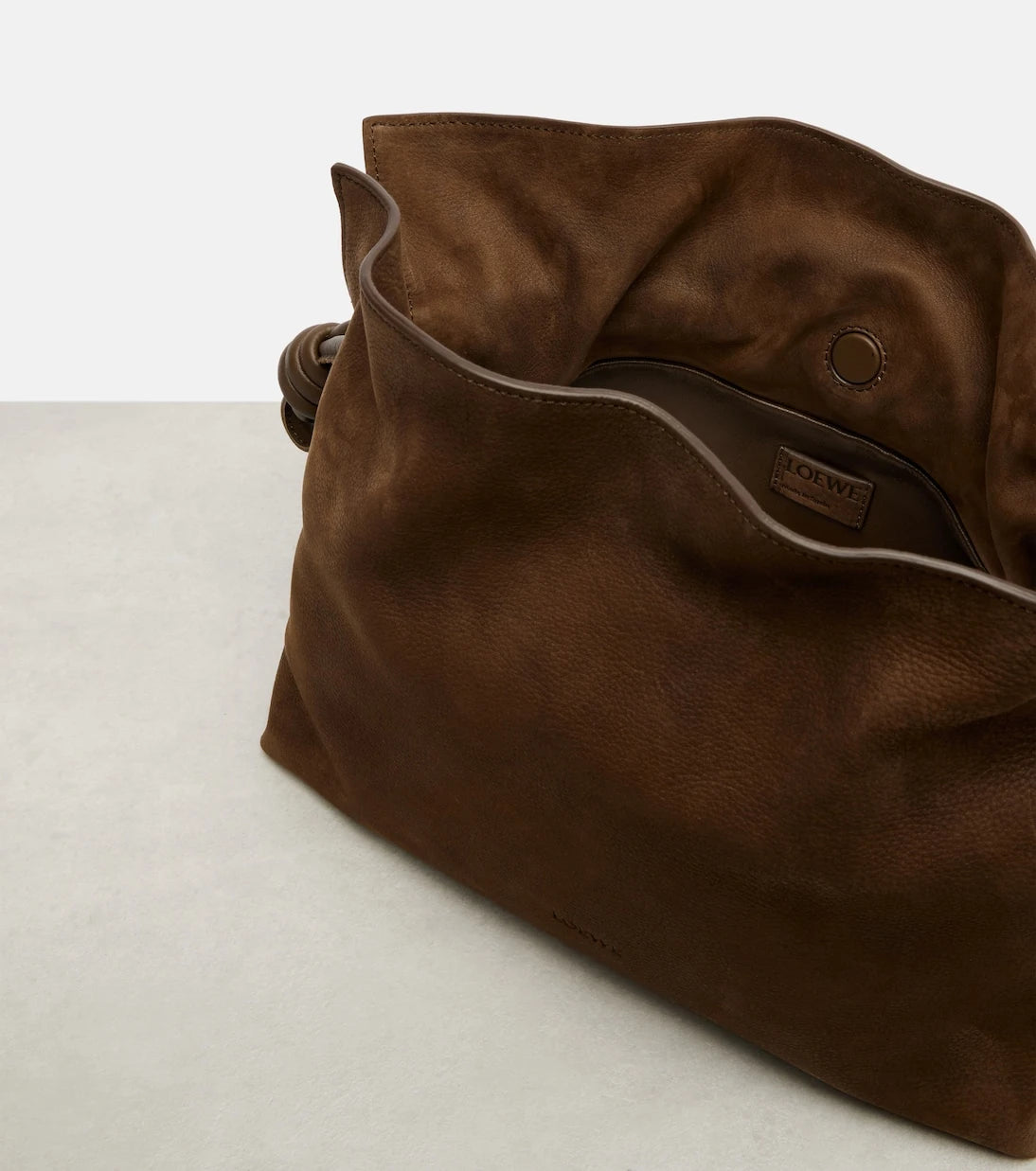 Loewe - Flamenco Medium suede clutch