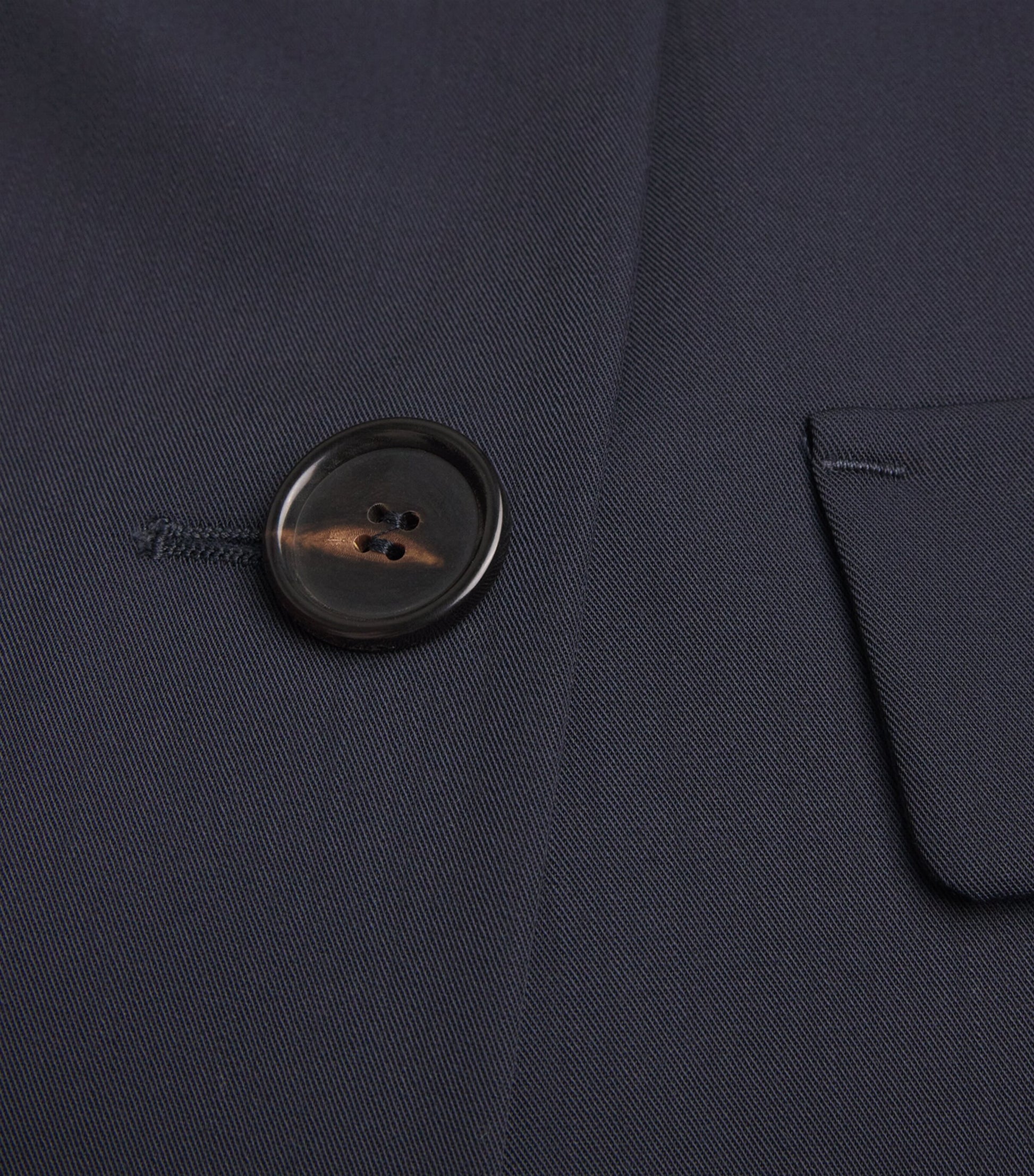 Max Mara Blue Wool Double-Breasted Blazer