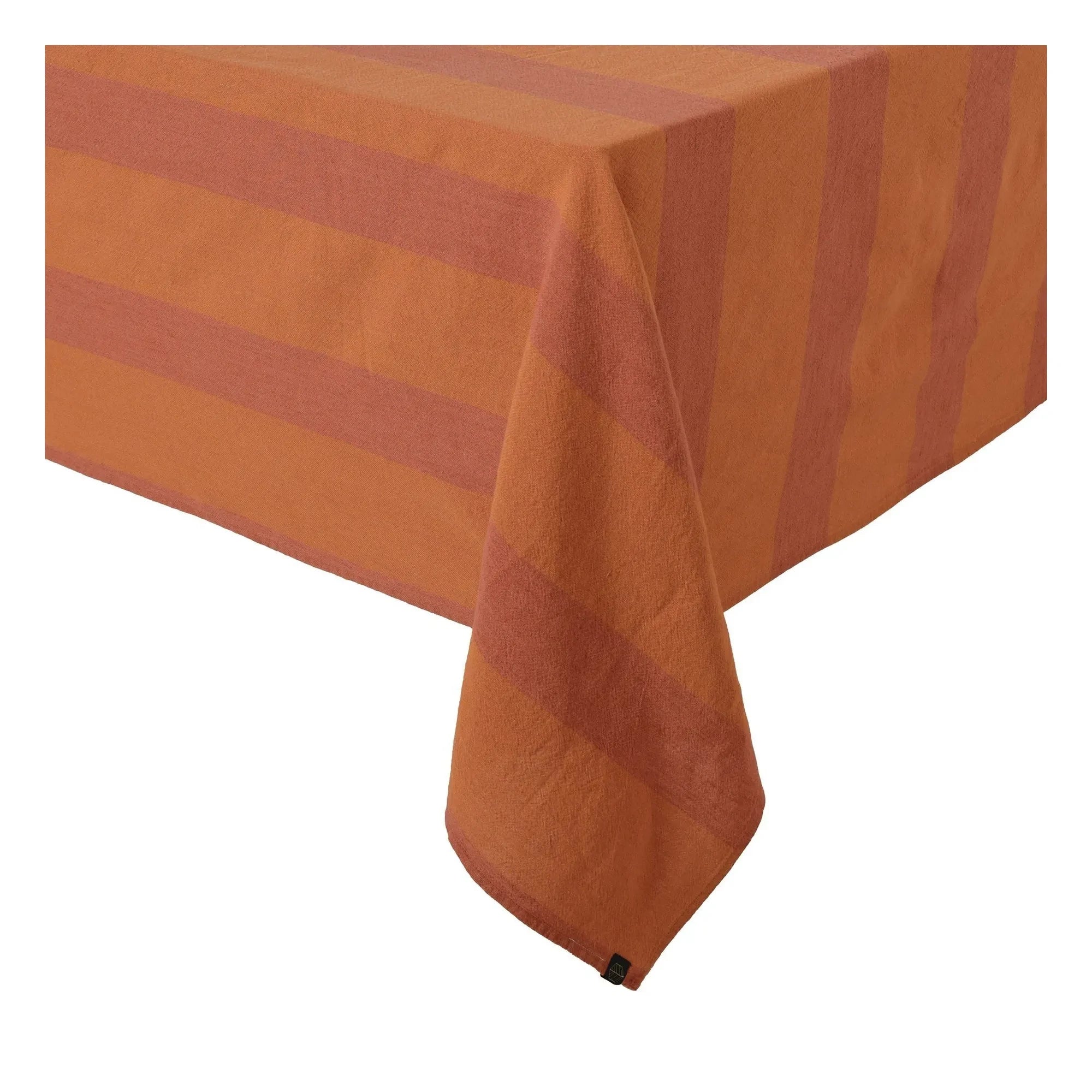 Haomy - Santa Cruz linen tablecloth  | Terracotta