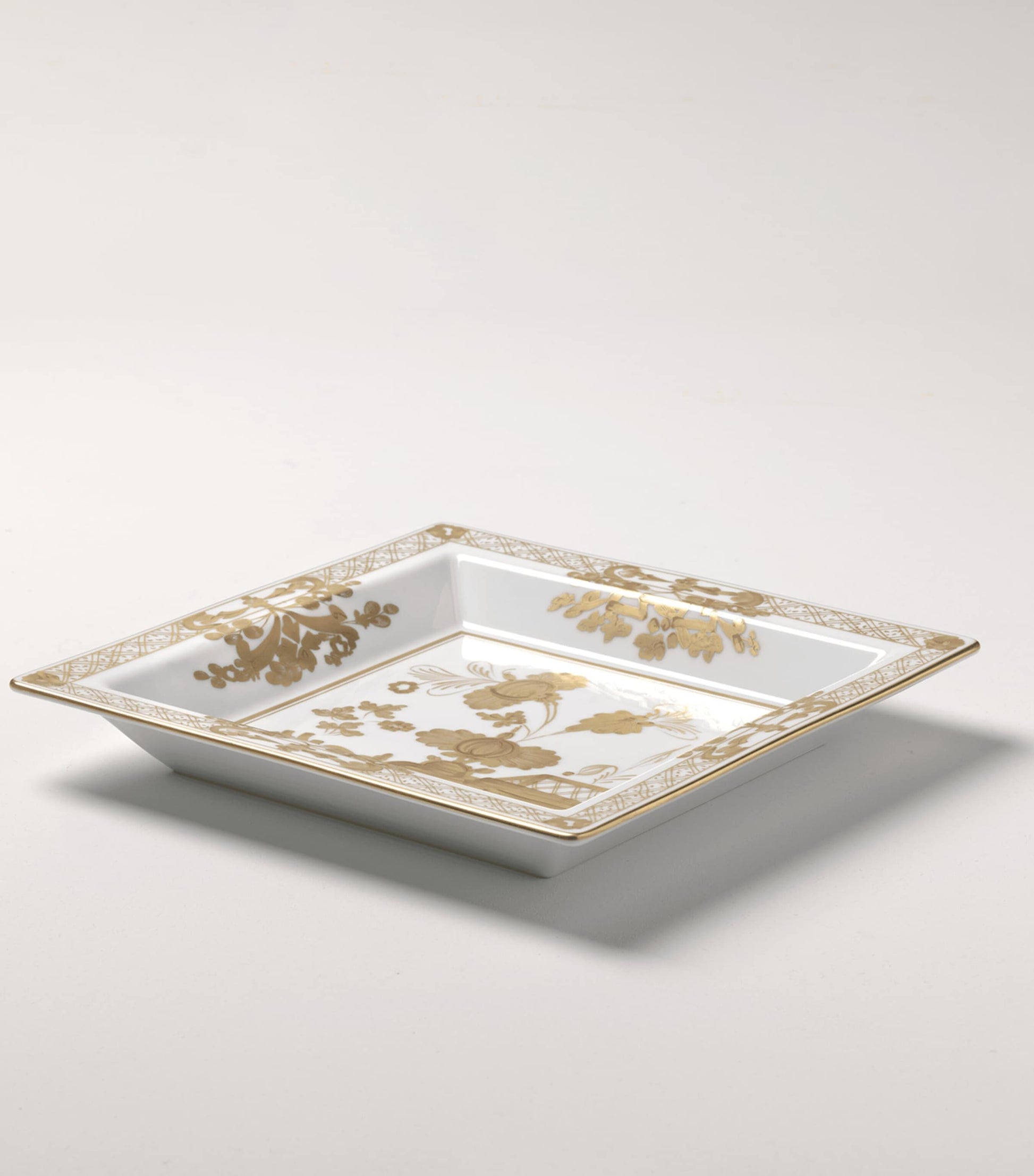 Large Porcelain Oggetti Change Tray