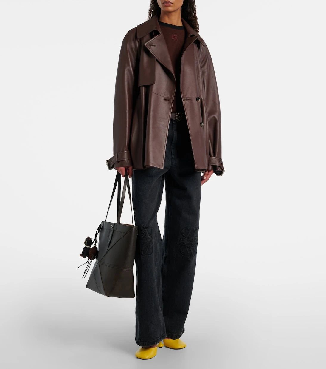 Loewe - Puzzle Fold Medium leather tote bag
