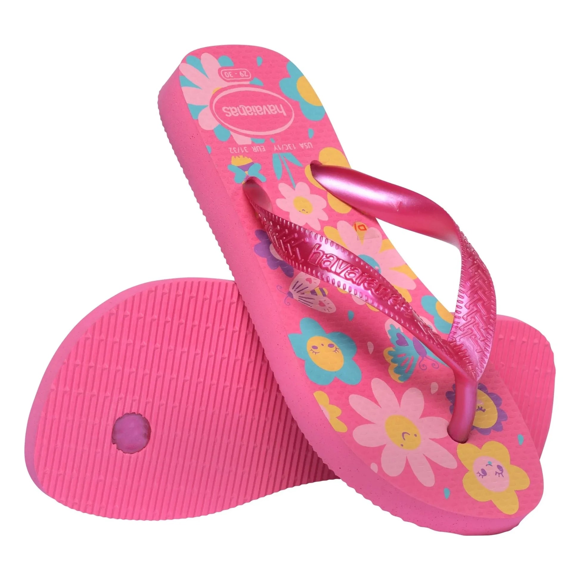 Havaianas - Flores flip-flops | Fuchsia